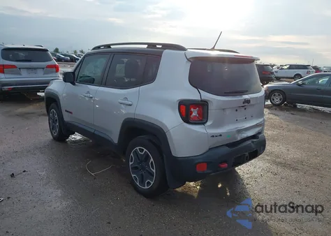 2016 Jeep Renegade Trailhawk из США, поврежденный, VIN ZACCJBCT6GPD50880